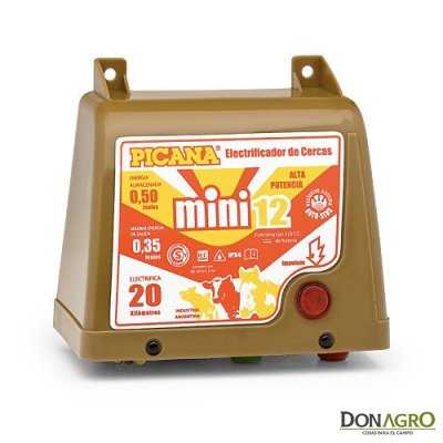 Kit Boyero Electrificador Solar Picana SOLARTEC 20km 0.35j