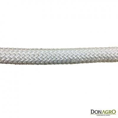 Lazo cabo nylon trenzado redondo 18mm x 14 mts