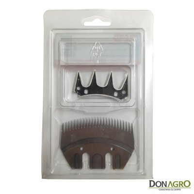 Peine y Cortante Heiniger 25 dientes Shattle