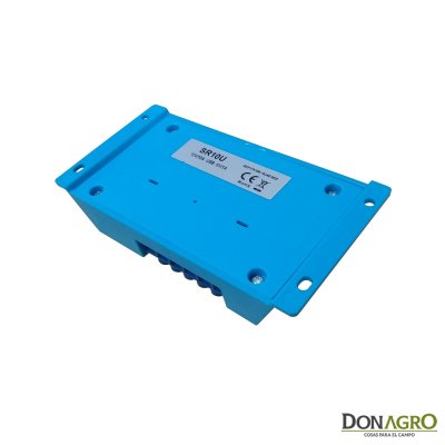 Regulador de voltaje carga solar 10 amp 12v SOLARTEC