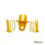 Aislador Doble Pin Lock San Miguel (Balde 75 unid)