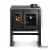 Cocina a Leña Bosca Ares 70 Charcoal