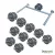 COMBO Tensor Circular de Aluminio + Llave de ajuste  Gallagher