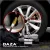 Compresor De Aire Auto Mini Inflador Portatil 12v Con Baliza Daza Dzjb82