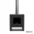 Estufa a Leña Bosca Gold 500 Black Vision Charcoal 10.318Kcal