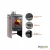 Estufa a Leña Bosca Spirit 380 Inox 9.888Kcal