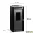 Estufa a Pellet Bosca Black Vision Negra 9700 Kcal