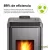Estufa a Pellet Bosca Hera+ Charcoal 7738 Kcal