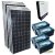 Kit Energia Solar para Casa 3000w Full 6 Paneles 4 Baterias (NRG)