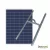 Panel Solar FIASA 50w 12v + SOPORTE