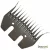 Peine Heineger 13 dientes Pro Legend Ovina Abierto 