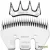 Peine y Cortante Heiniger 25 dientes Shattle 