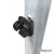 Poste Z Galvanizado Tec-Metal 1.30m con 2 Aisladores