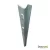 Poste Z Galvanizado Tec-Metal 1.75m con 2 Aisladores