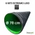 Tubo Alcantarilla PEAD ECOLINE Extremo Liso 0.70 cm x 6 mts