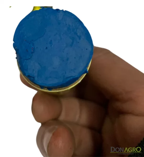 Tiza Pintura Barra Cerdos Ovejas Vacas Paintstik Azul 12 Unid