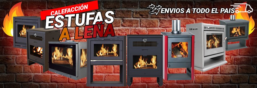 Stock Estufas A Leña Tromen Bosca Pehuen y más